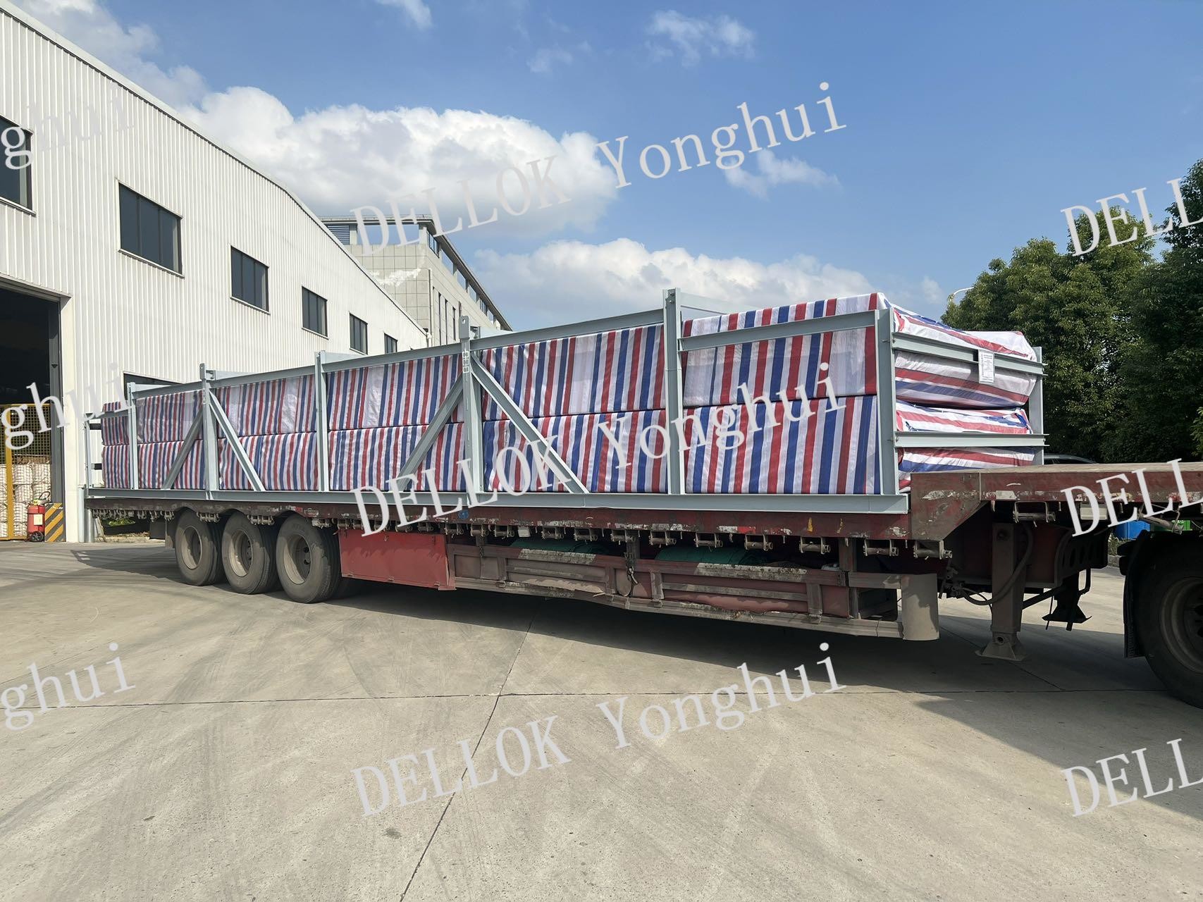 Blog công ty mới nhất về DELLOK Yonghui Gần đây vận chuyển các gói ống trao đổi nhiệt