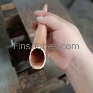 Mua DELLOK ống đồng được làm mát bằng không khí cuộn ống bốc hơi bằng vây nhôm hoặc ống vây thấp bằng đồng ép online manufacture