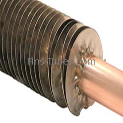 Mua DELLOK Áp lực Thợ lọc ống 200 ° C Chuyển chuyển nhiệt Đơn giản Rung sợi Fin Edge 1.65mm Bức tường Thk 2.5-20mm Fin online manufacture