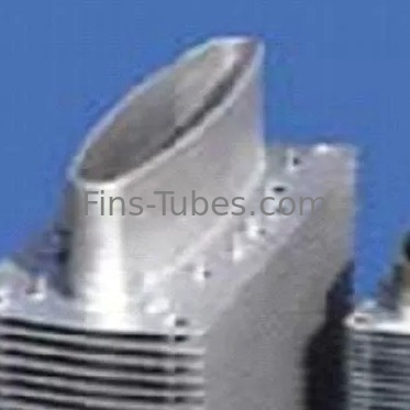 Mua DELLOK Máy làm nóng không khí hình elip ống thông sợi thép cacbon anodized online manufacture