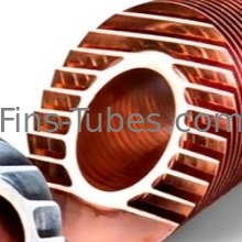 DELLOK Ống vây trục trục cho máy thay đổi nhiệt làm mát bằng không khí