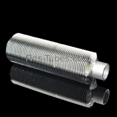 DELLOK 304 thép không gỉ hàn laser ống có vây xoắn ốc