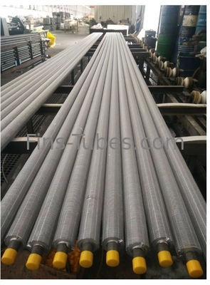 DELLOK Thép không gỉ L ống có vây cho máy điều hòa không khí / trao đổi nhiệt