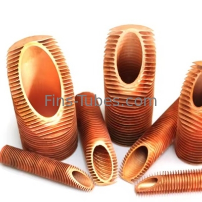 DELLOK ống nhôm có vây OD73.5mm Công suất hàng ngày lên đến 3500 mét để phân tán nhiệt