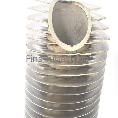 DELLOK Bức tường 0,96mm Aluminium Fin Tube với Tube 4mm-15mm
