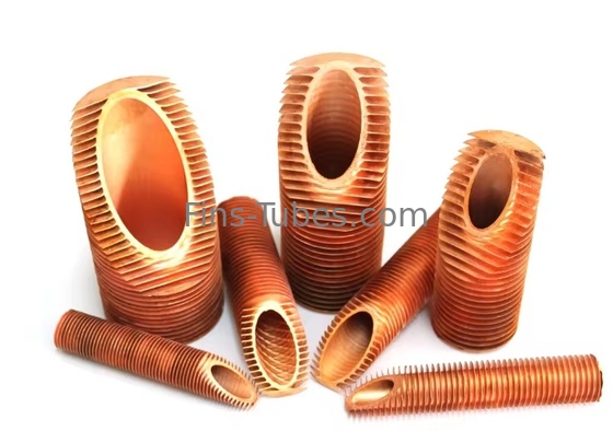 DELLOK Kháng ăn mòn ống nhôm Fin Đường ống có thể tùy chỉnh chiều dài Không giới hạn