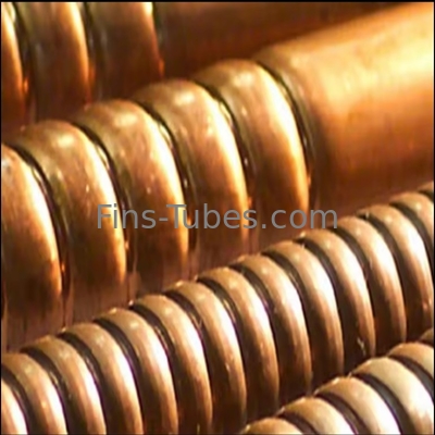 DELLOK 4mm-15mm Tube Thickness Carbon Steel Fin Tube Cho giao hàng sấy / sấy sáng
