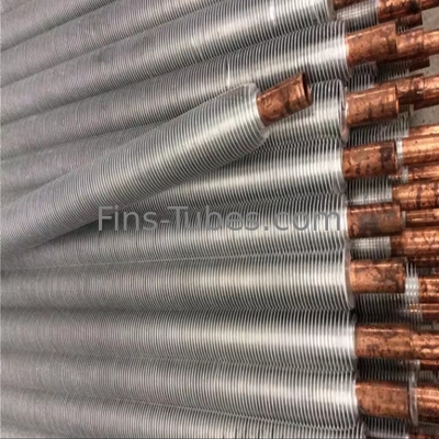 Nhiệt độ ống trần ống nhúng vây ống 16-63mm OD 2.5-20mm Vây cách nhau 1.65mm Tần độ tường -40°C-300°C 1.0-4.0MPa