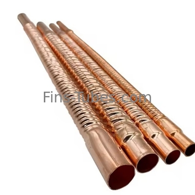DELLOKTemperature Embedded Fin Tube Carbon Steel Stainless Steel Đồng Nhôm Titanium 200°C Đơn giản