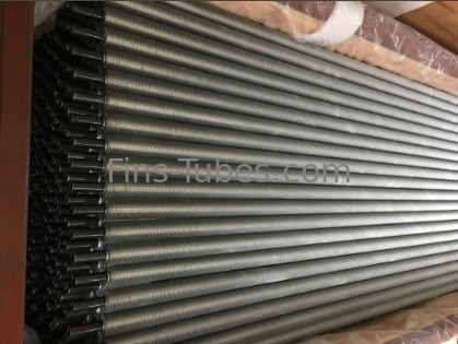 DELLOK Nhiệt độ được xát ống vây rắn với vây mịn và cuối ống có vây