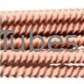 DELLOK 0,5mm Tube Thickness Thickness Extruded Fin Tube for Powder Coating/ Galvanizing