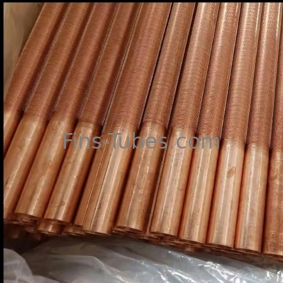 Vòng vây nhôm cuộn ống vây bị ép với cạnh mịn Hydro Test 3-25mm đường kính bên ngoài