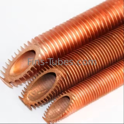 DELLOK Hình dạng đặc biệt 3mm Thin Wall chịu áp suất nhôm L Finned Tube