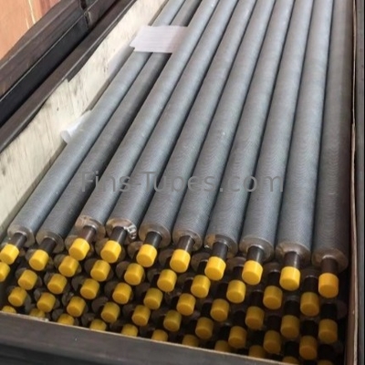 DELLOK Thép carbon chống ăn mòn L ống vây với chiều cao vây 1 inch Chứng nhận ASME / ISO