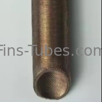 DELLOK Tùy chỉnh X46cr13 Vòng ống có vây tròn / vuông / hình chữ nhật / hình bầu dục 10 vây mỗi inch