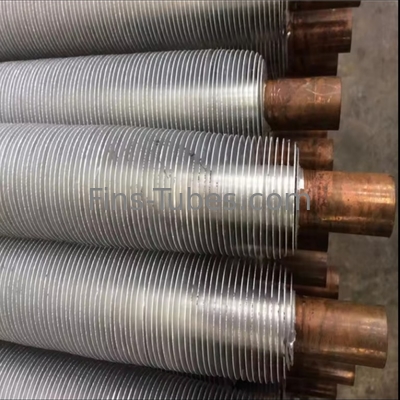 DELLOK 10 vây trên mỗi inch L ống vây để tăng hiệu quả chuyển nhiệt