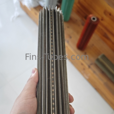 DELLOK Longitudinal Fin Tube với 19mm OD 400 °C nhiệt độ xếp hạng nối dây xích cho rễ