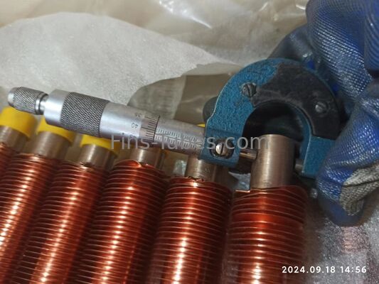 Dellock YONGHUI ống Od 19mm Min Extruded Fin ống máy cung cấp