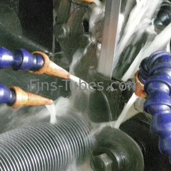 DELLOK HRSG nồi hơi đốt nóng Helical 0.8mm hàn ống vây