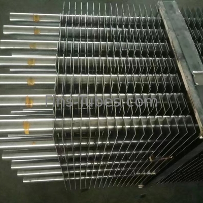 DELLOK Bộ trao đổi nhiệt chiều dài 18000mm TP409 ống vuông thép không gỉ