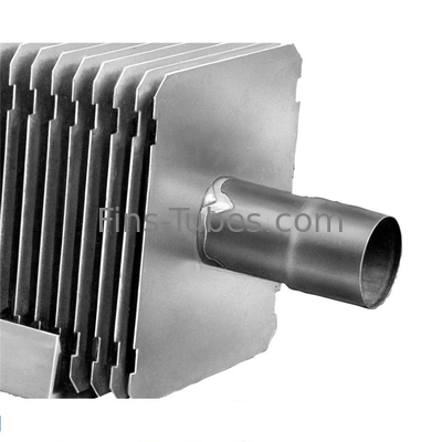 DELLOK Bộ trao đổi nhiệt chiều dài 18000mm TP409 ống vuông thép không gỉ