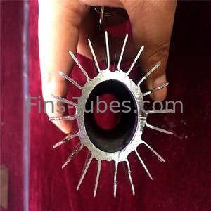 DELLOK CE Fin 36ES Thép carbon SA106B ống có vây dọc