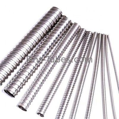 DELLOK TP304 SMLS Thép không gỉ OD15.88mm ống vây cong