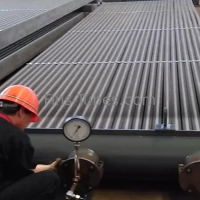 DELLOK Bộ trao đổi nhiệt cuộn 25mm Titanium hợp kim ống tròn và Fin Condenser