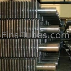 DELLOK Solid Extruded Serrated Alu1050 Máy trao đổi nhiệt Fin Tube Thickness 0.4mm
