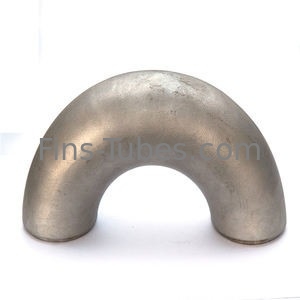 DELLOK Đường cuộn sưởi ấm thép carbon 10FPI 180 độ ống khuỷu tay