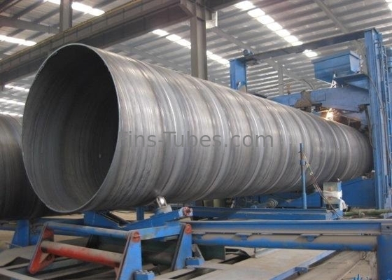 DELLOK Q235B ống thép carbon xoắn ốc hàn xoắn ốc đen ống SSAW đường kính lớn