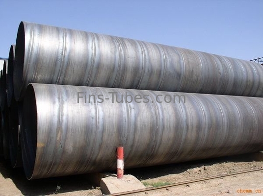 DELLOK Q235B ống xoắn ốc đường kính lớn hàn và thép đen ống SSAW đường kính ống xoắn ốc carbon